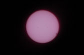金星の太陽面通過の第３接触